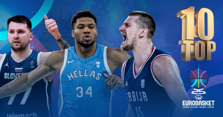 欧洲媒体盘点欧锦赛十大球星:约基奇字母哥东契奇领衔,申京跻身第六