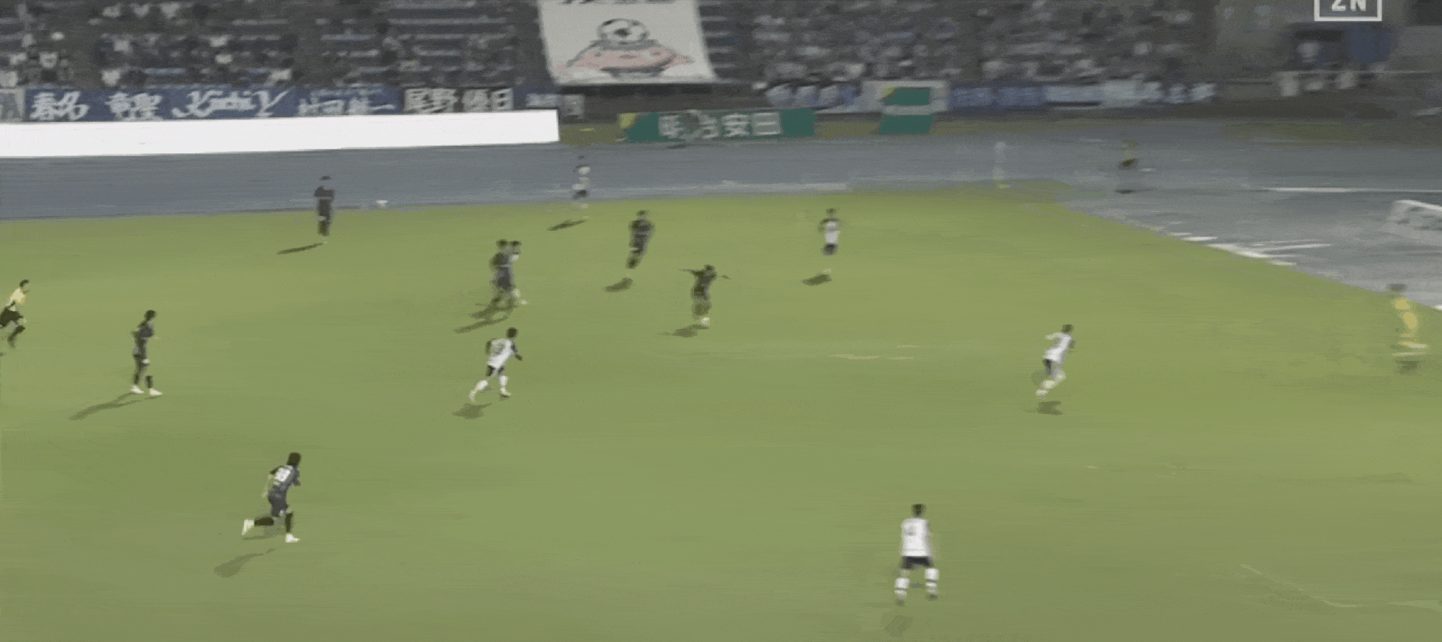 日职乙半场：西川幸之介送礼，古斯塔沃传射，磐田喜悦2-0水户蜀葵